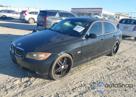 2008 BMW 335I z USA, uszkodzony, nr VIN WBAVB77598NH80251